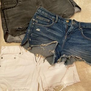 BUNDLE FREE PEOPLE SHORTS